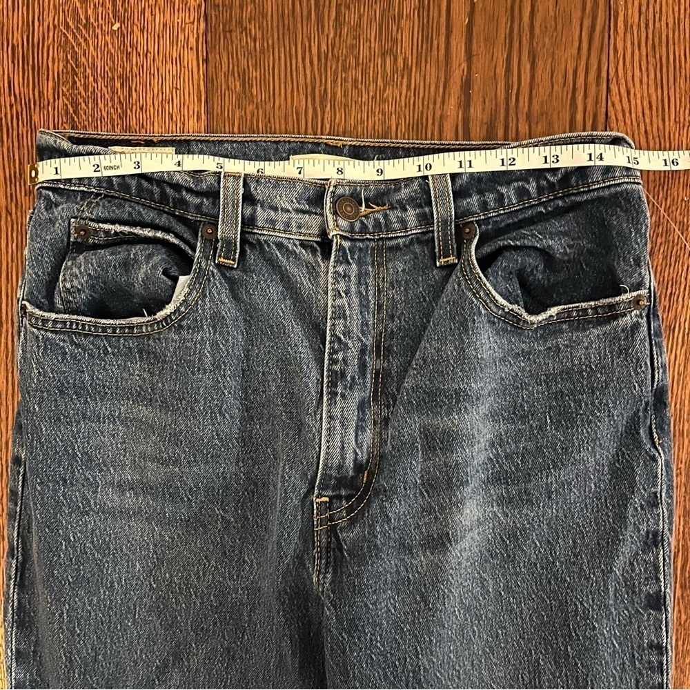 LEVI’S ~ 70s High Flare Women’s Blue Medium Wash Jeans Size 29 - Picture 11 of 13